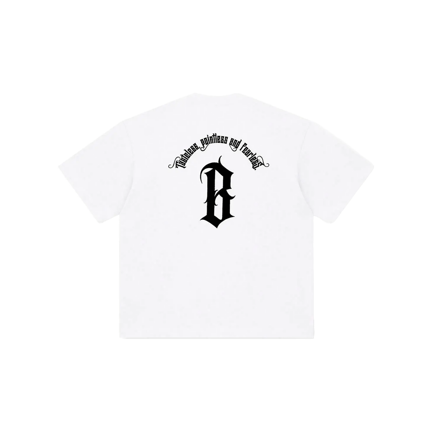 BONELESS Arc Print S/S Tee White (SS22)