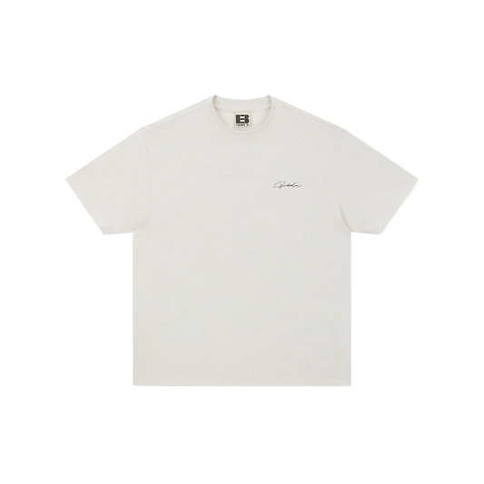 BONELESS Back Floral Foam Print Tee Apricot (SS25)