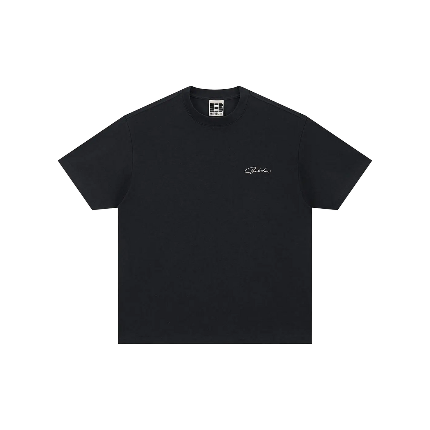 BONELESS Back Floral Foam Print Tee Black (SS25)