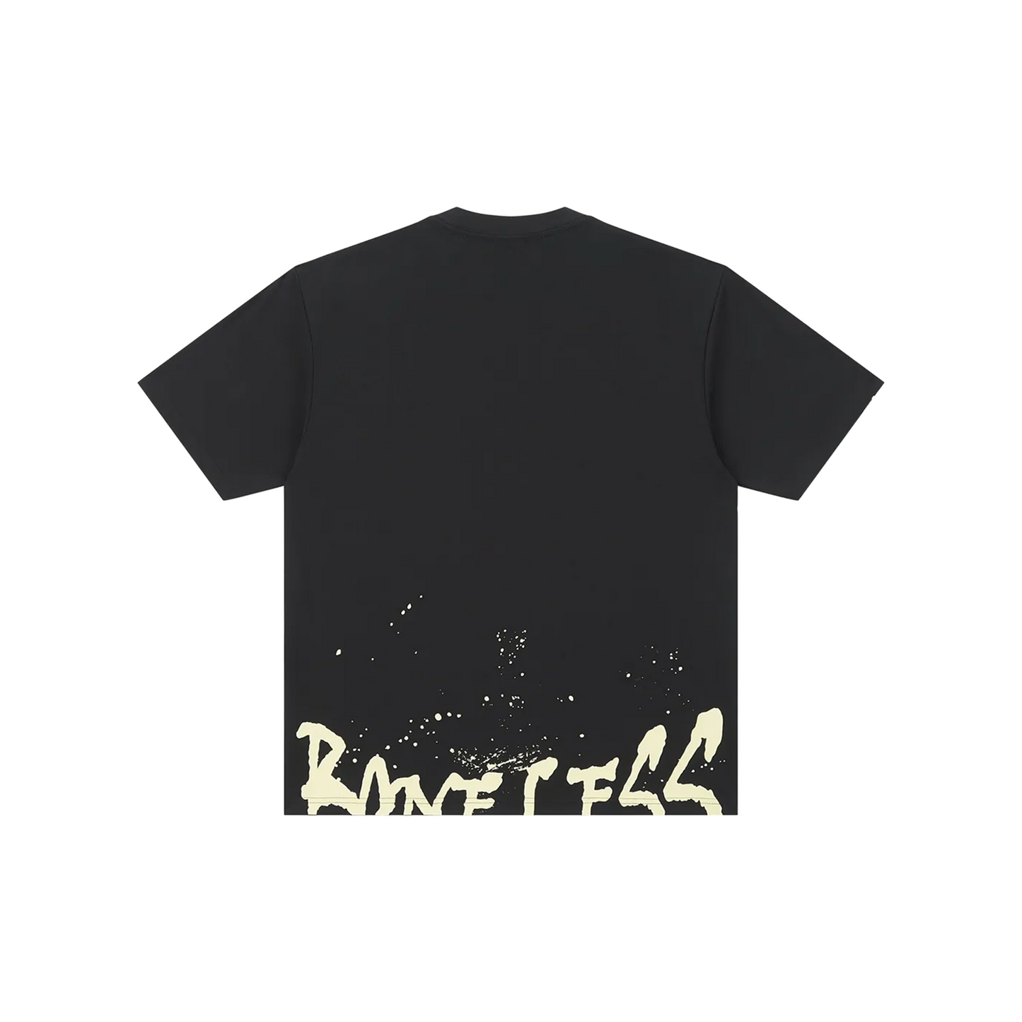 BONELESS Graffiti Letter Printing Tee Black (SS25)