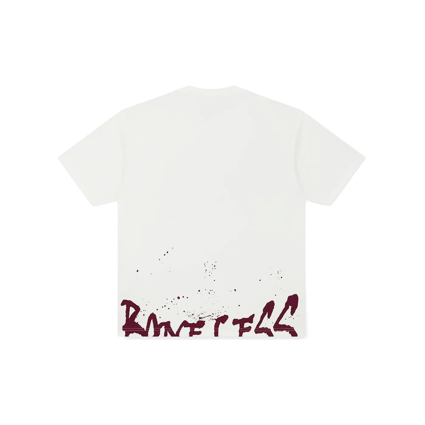 BONELESS Graffiti Letter Printing Tee Ivory White (SS25)