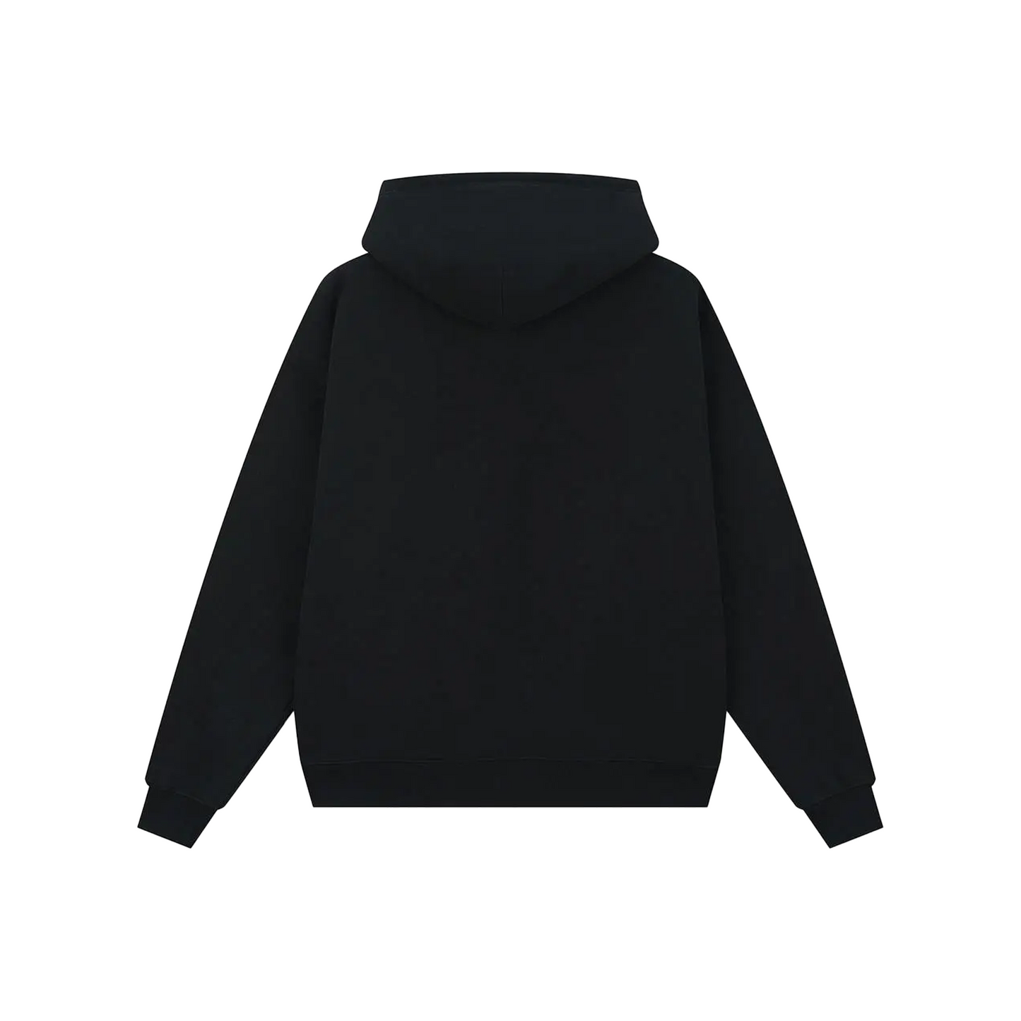 BONELESS Jacquard Applique Embroidered Hoodie Black (SS25)