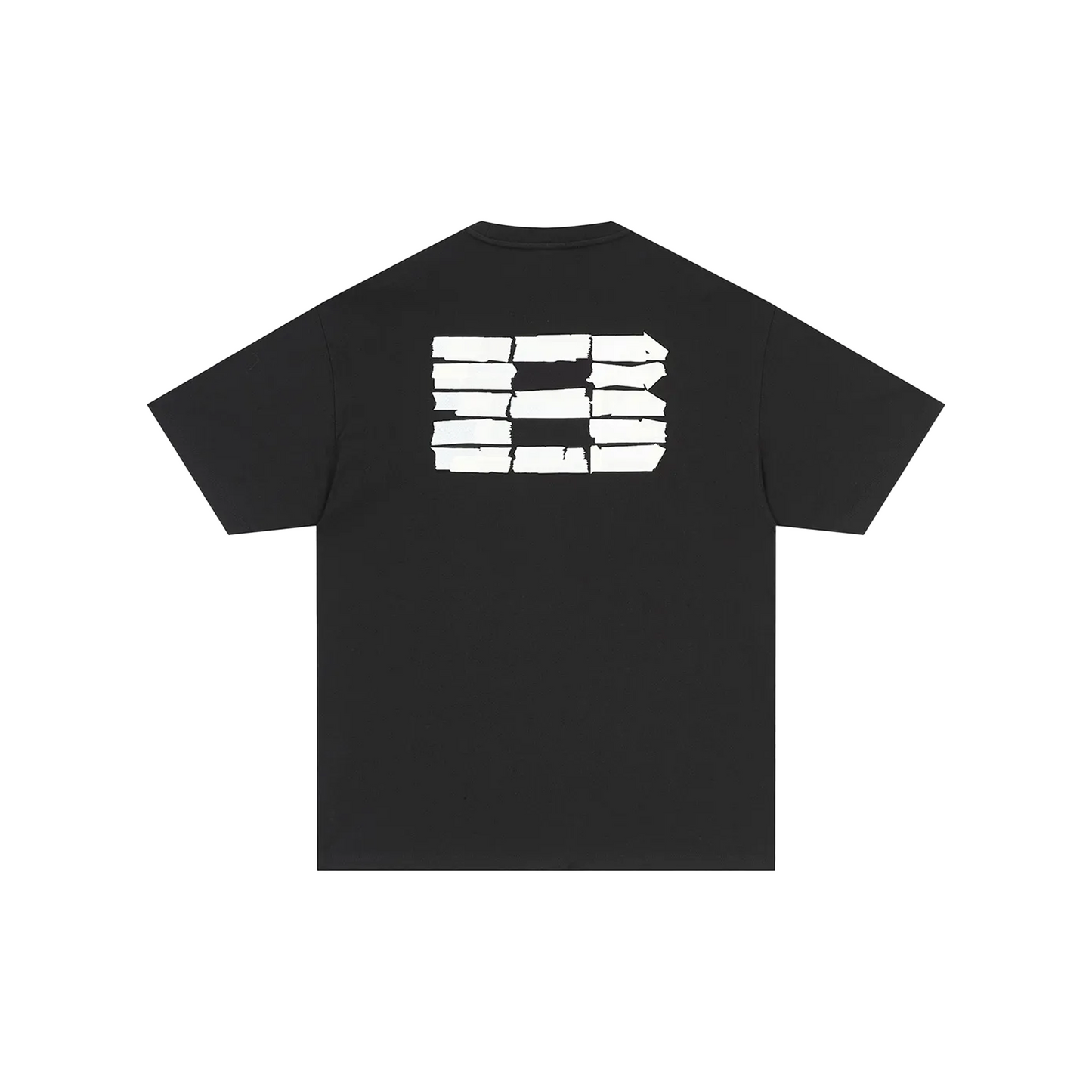 BONELESS Tape Letter Pattern Tee Black (SS24)