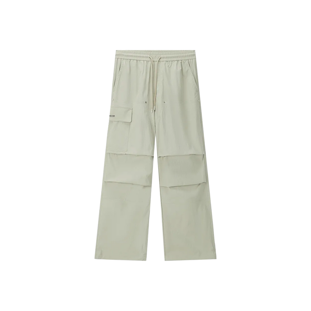 BONELESS Woven Lumberjack Trousers Grey Green (SS25)