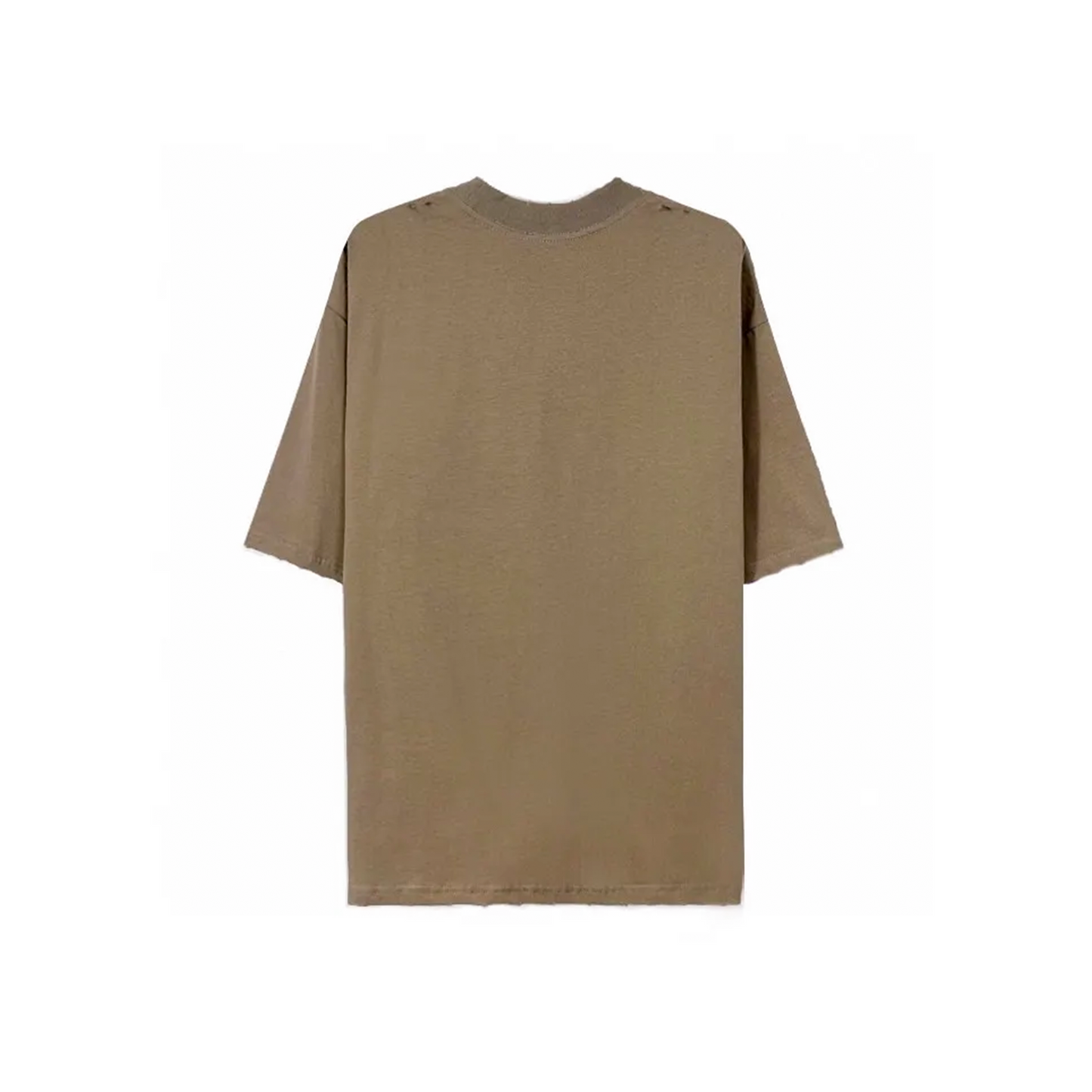 BALENCIAGA Metal Vintage Oversized Tee Brown/Multi