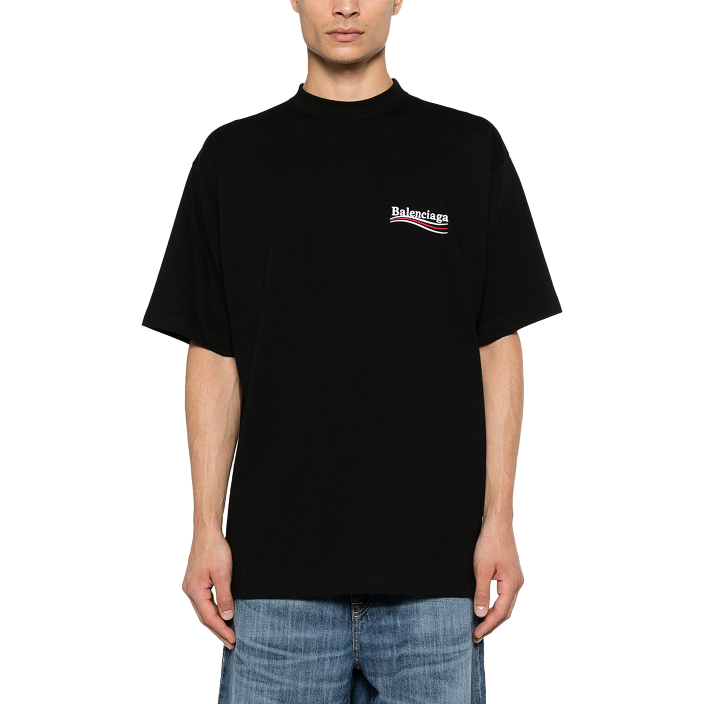 BALENCIAGA Political Campaign Tee Black (SS23)