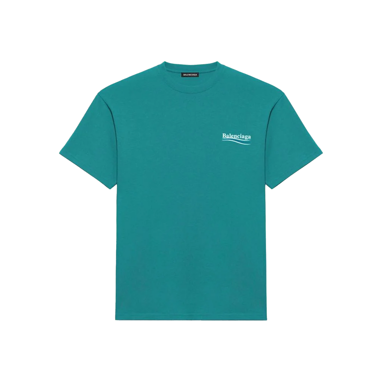 BALENCIAGA Political Campaign Tee Green (SS23)