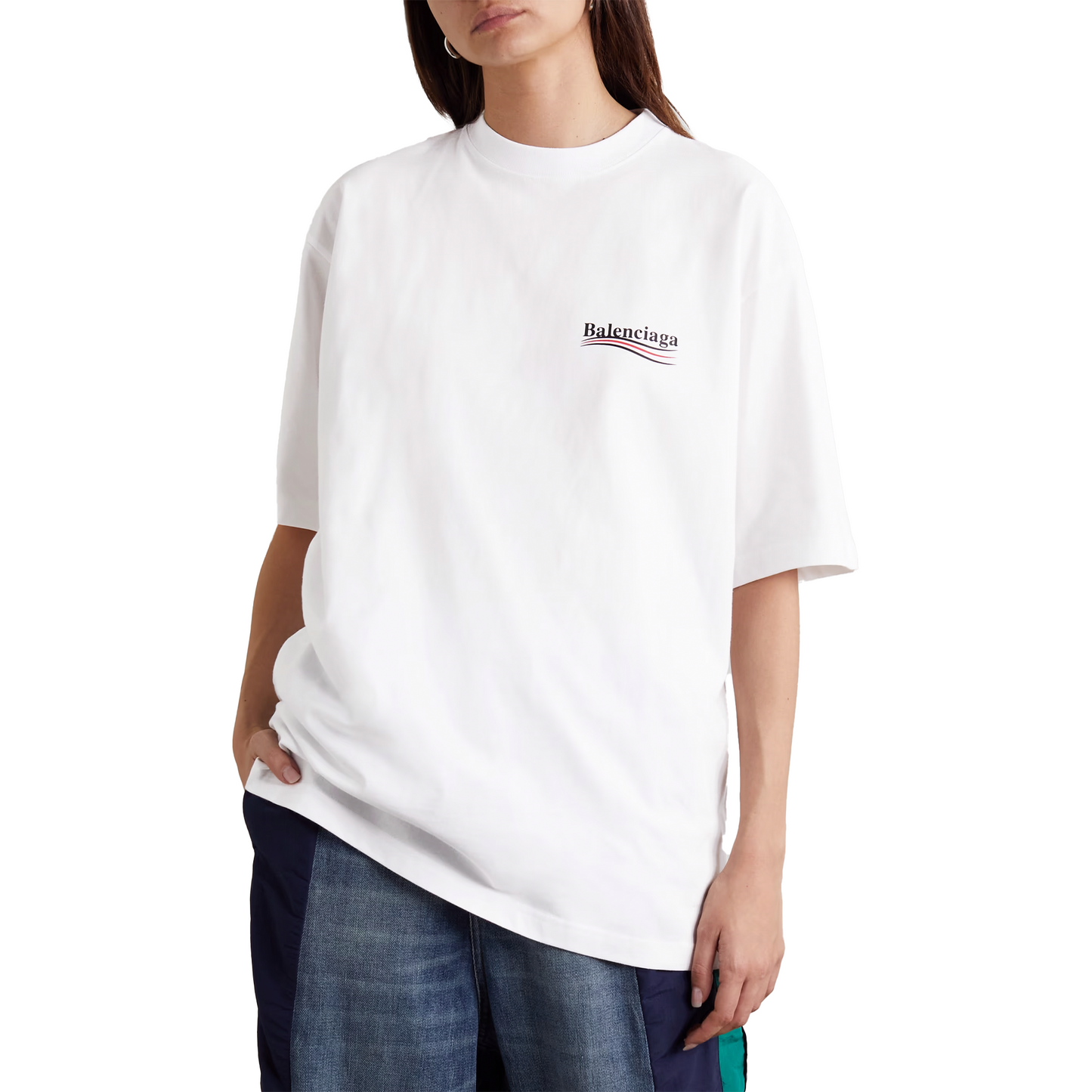 BALENCIAGA Political Campaign Tee White (SS23)