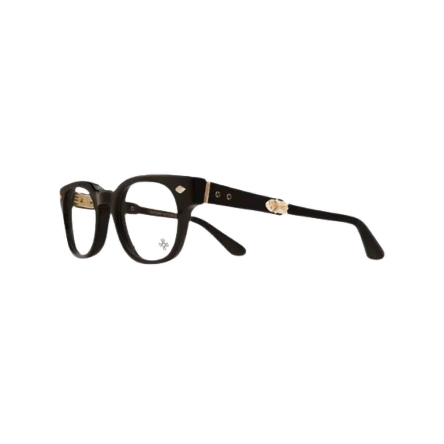 CHROME HEARTS Jenna Tail Yea BK/18KGP Eyeglasses