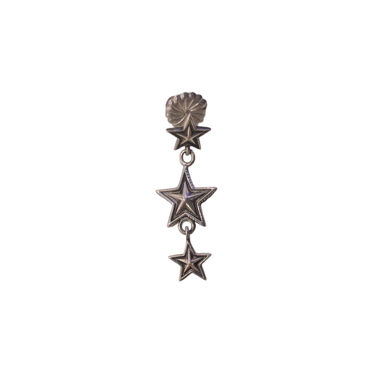 CODY SANDERSON 3 Star Dangling Earring Silver (SS25)