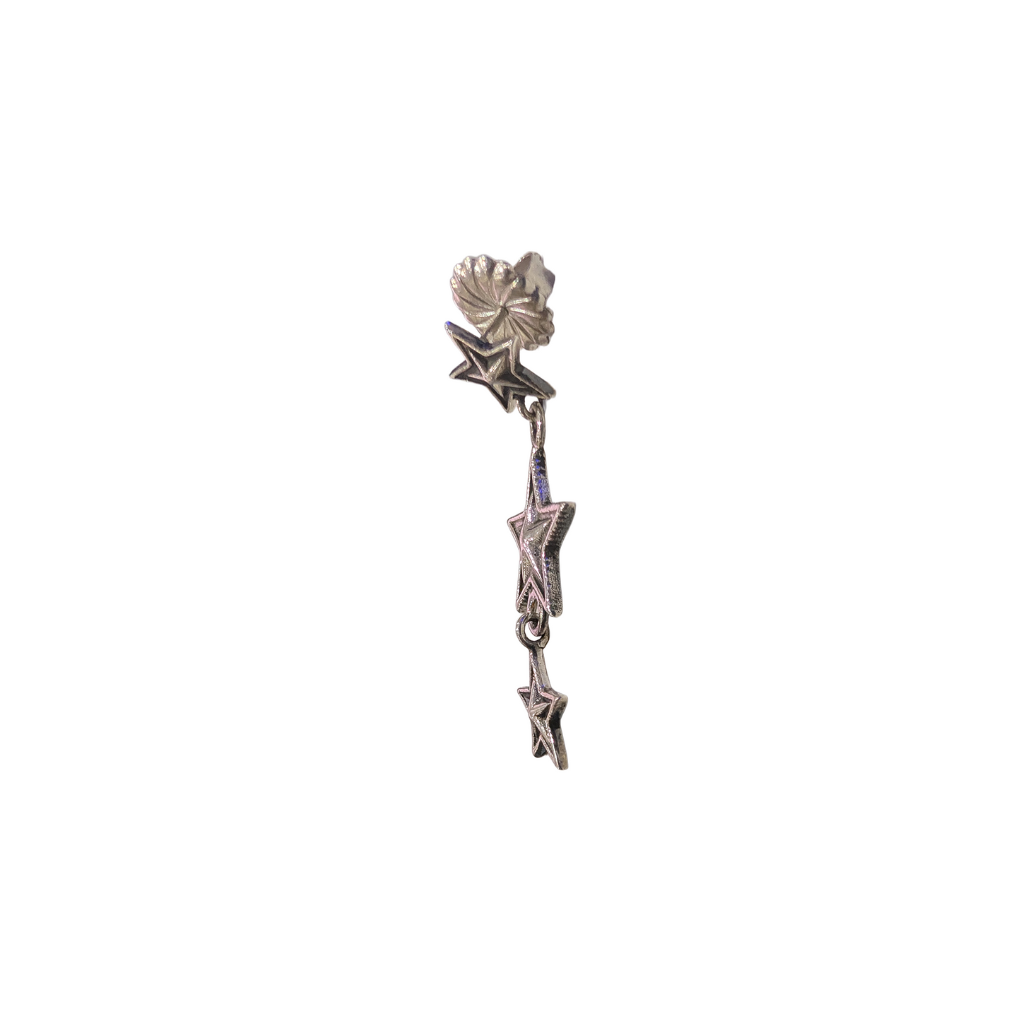 CODY SANDERSON 3 Star Dangling Earring Silver (SS25)
