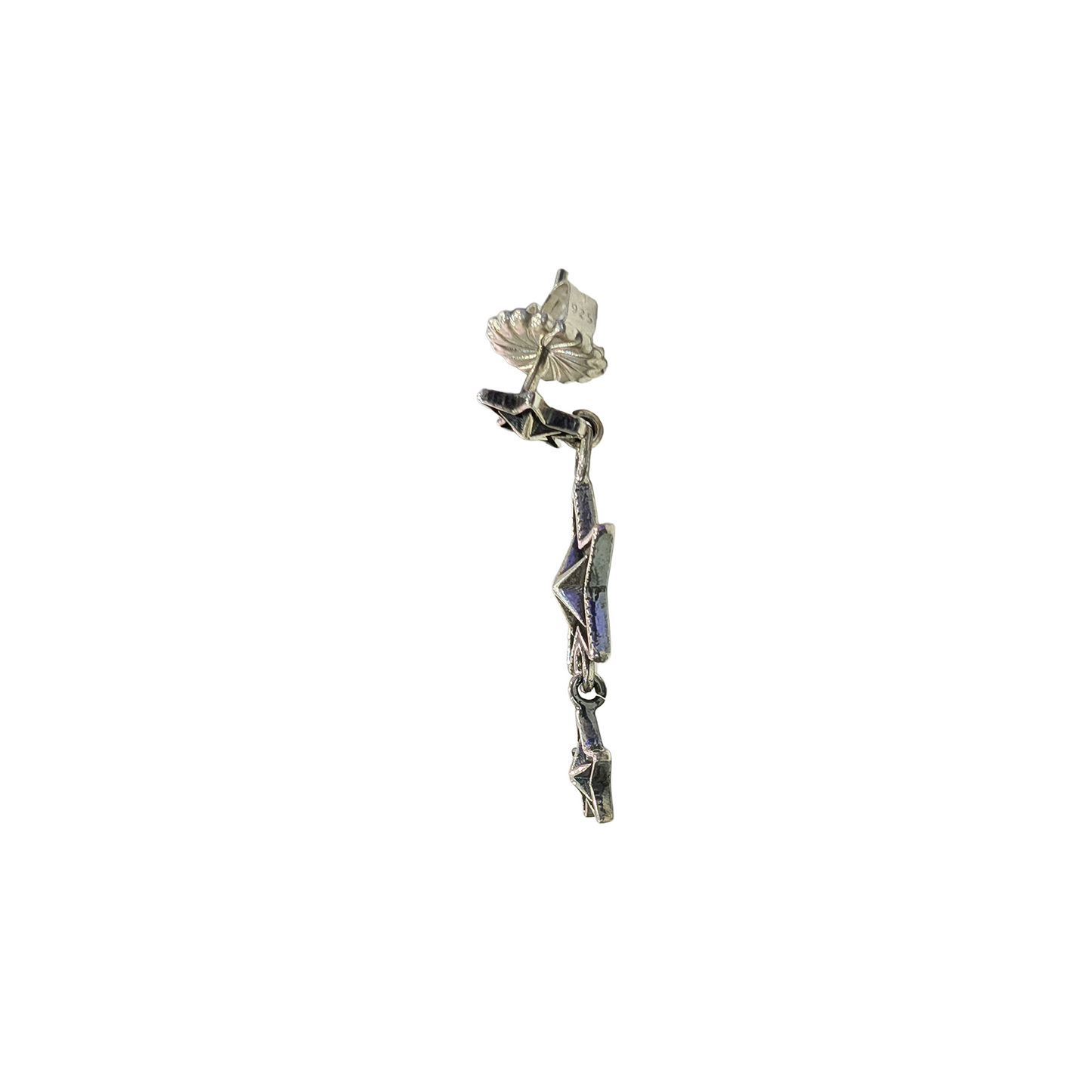 CODY SANDERSON 3 Small Star Dangling Earring Silver (SS25)