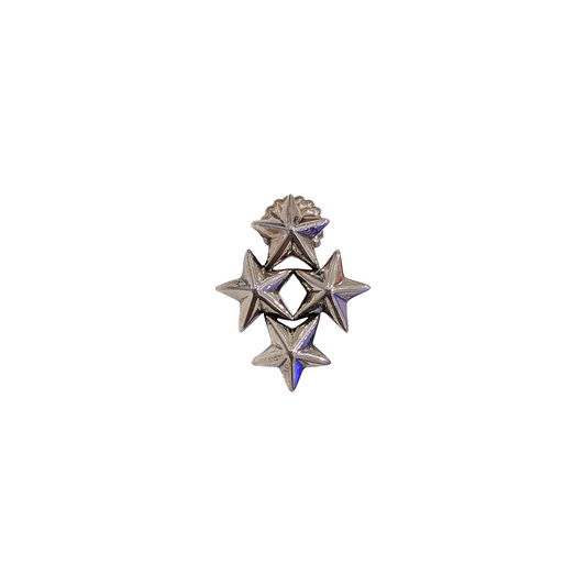 CODY SANDERSON 4 Solid Star Earring Silver (SS25)