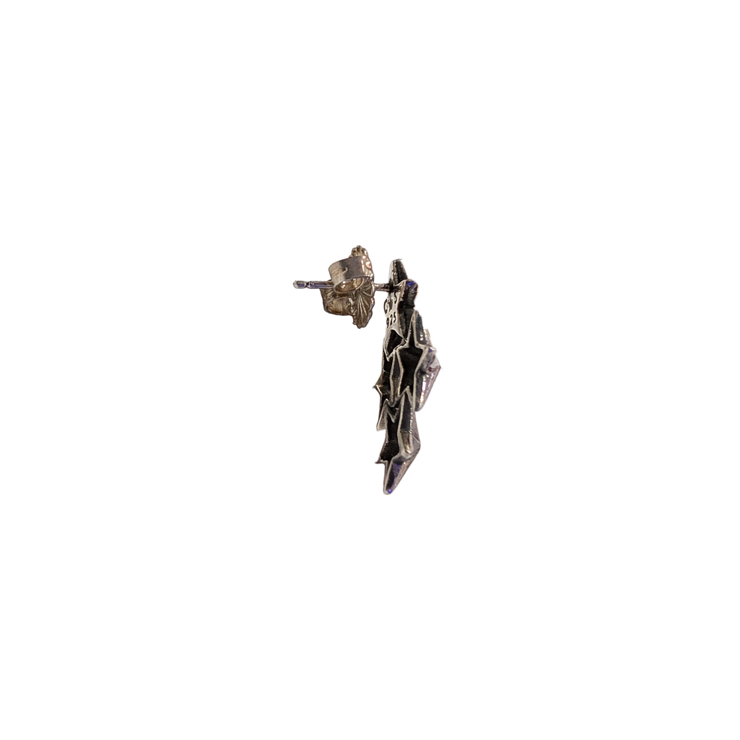 CODY SANDERSON 4 Solid Star Earring Silver (SS25)