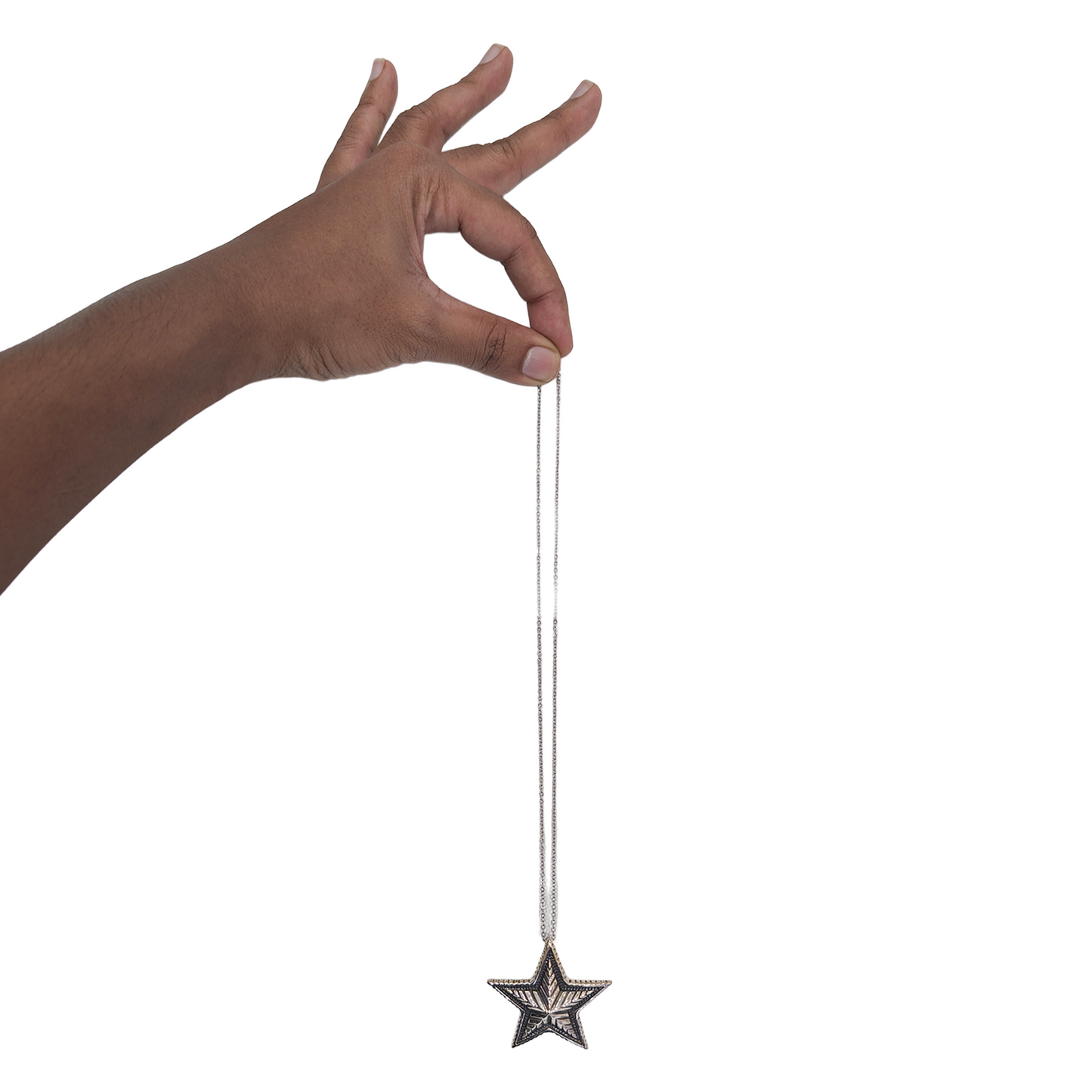 CODY SANDERSON Big Depp Star Pendant Silver (SS25)