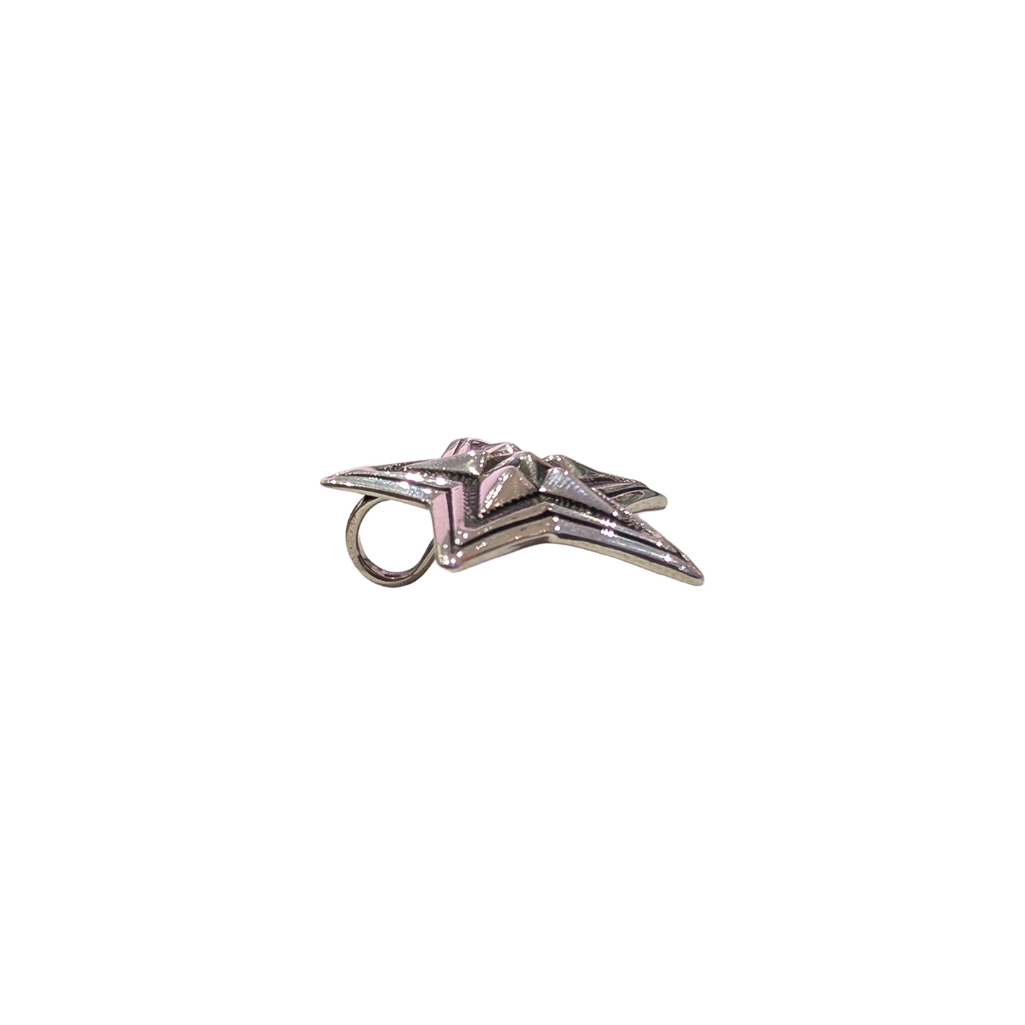 CODY SANDERSON Small Star In Star Pendant Silver (SS25)