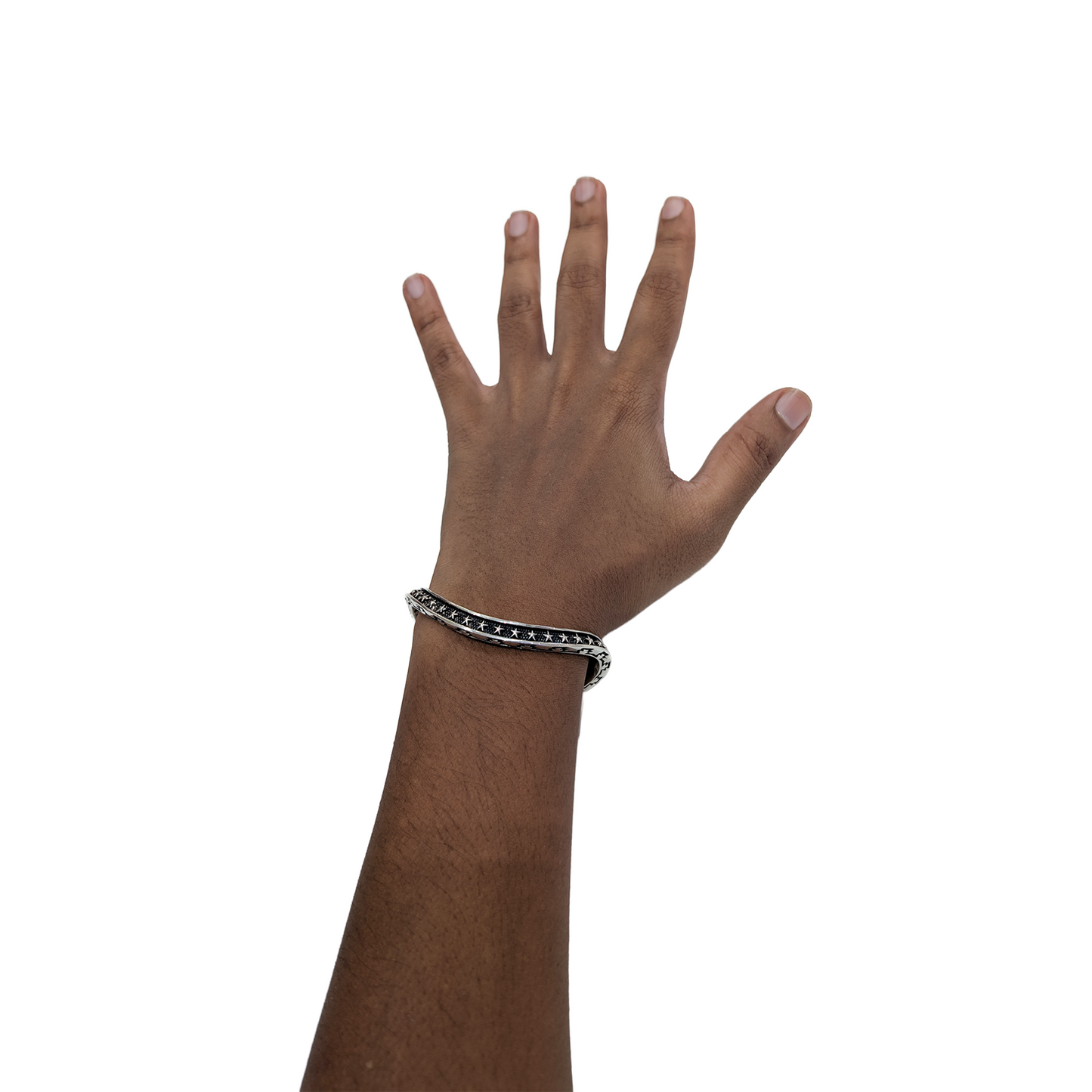 CODY SANDERSON Clouds Curves And Stars Cuff Bracelet Silver (SS25)