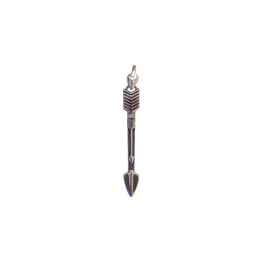 CODY SANDERSON Double Arrow W-Arrow Heal Pendant Silver (SS25)