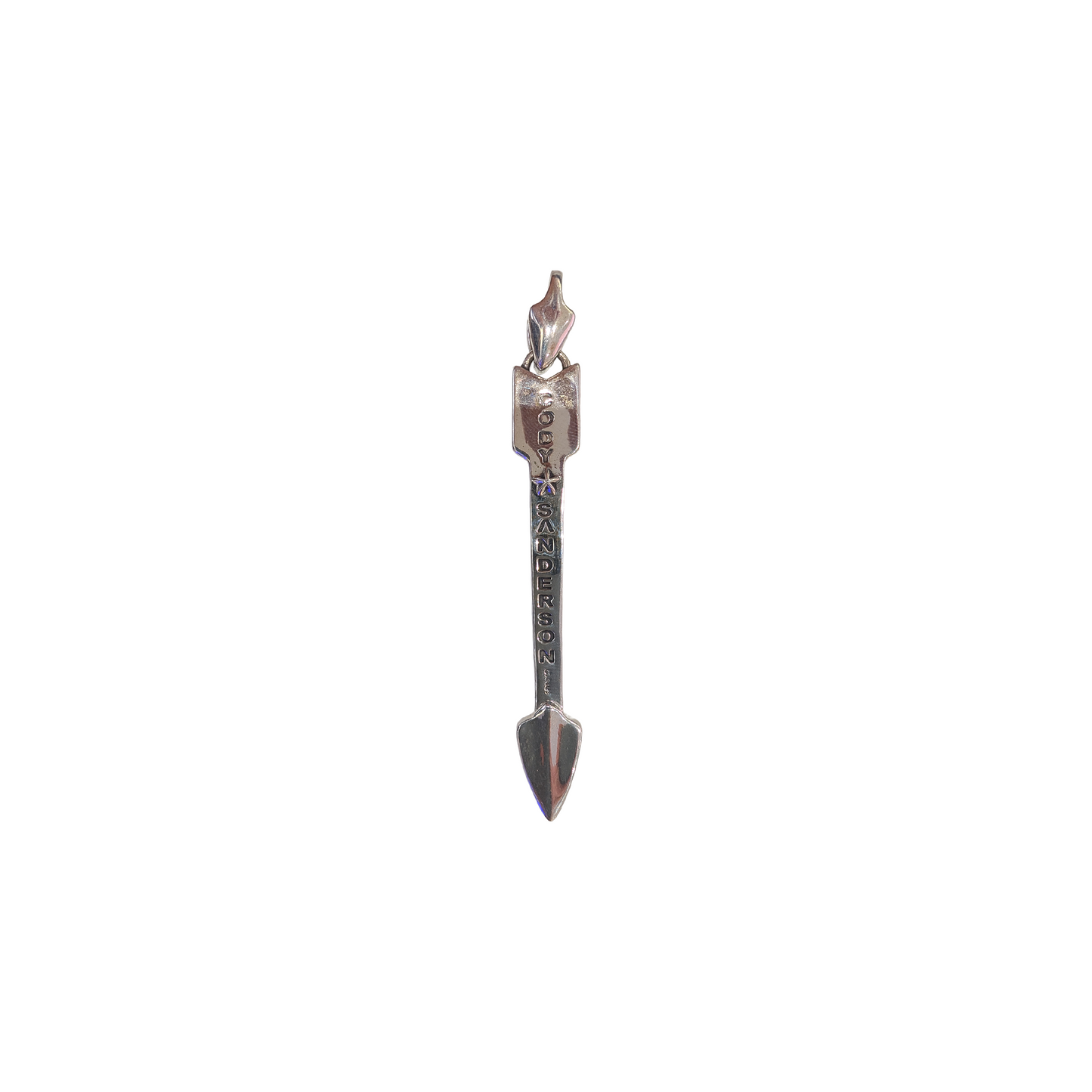 CODY SANDERSON Double Arrow W-Arrow Heal Pendant Silver (SS25)