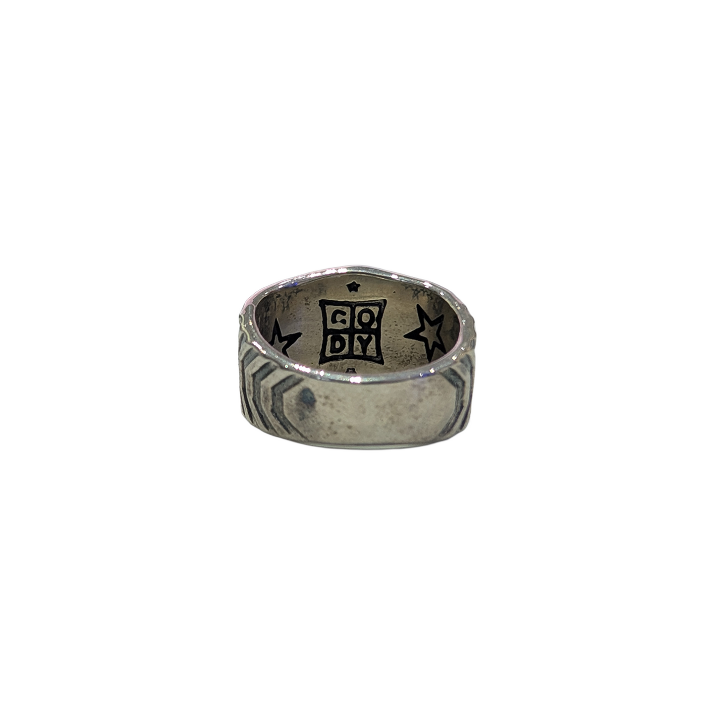 CODY SANDERSON Mount Fuji Gear Star Ring Silver (SS25)