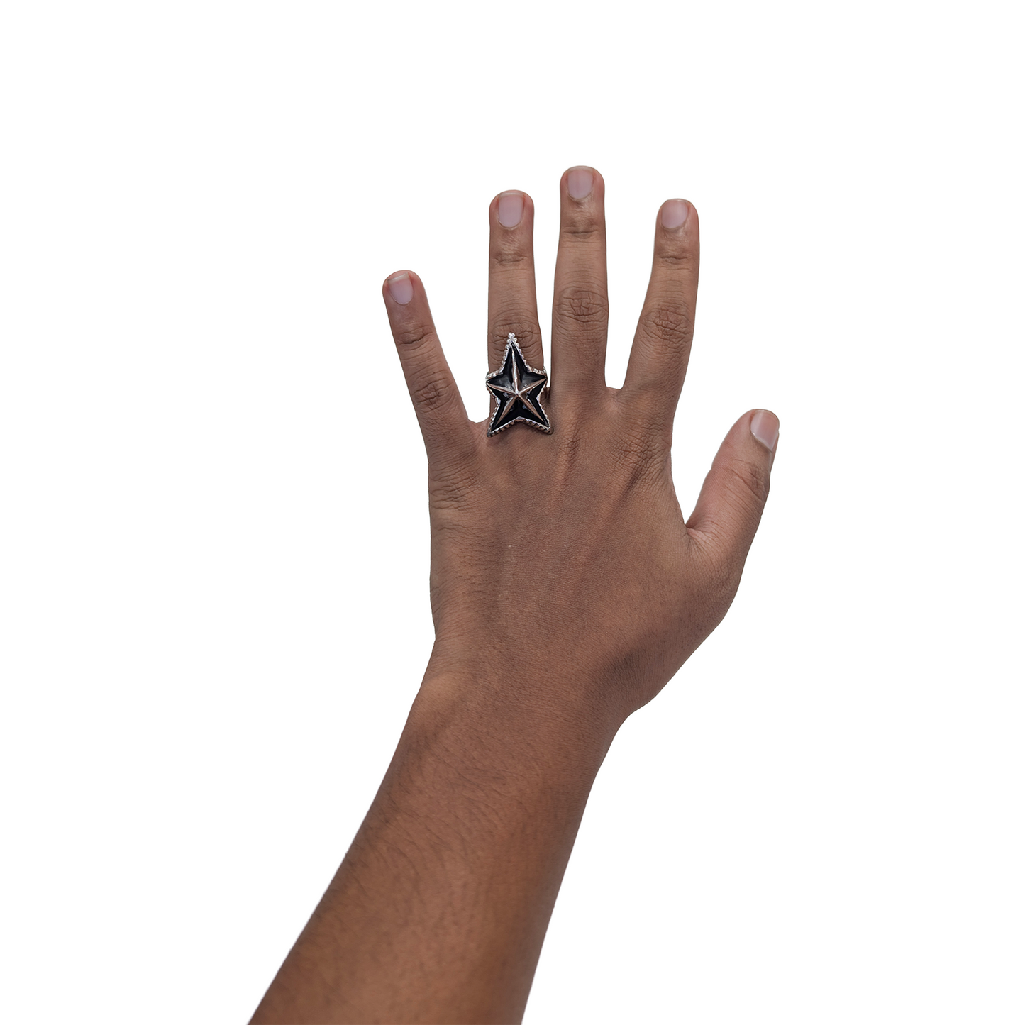 CODY SANDERSON Spike Star Ring Silver (SS25)