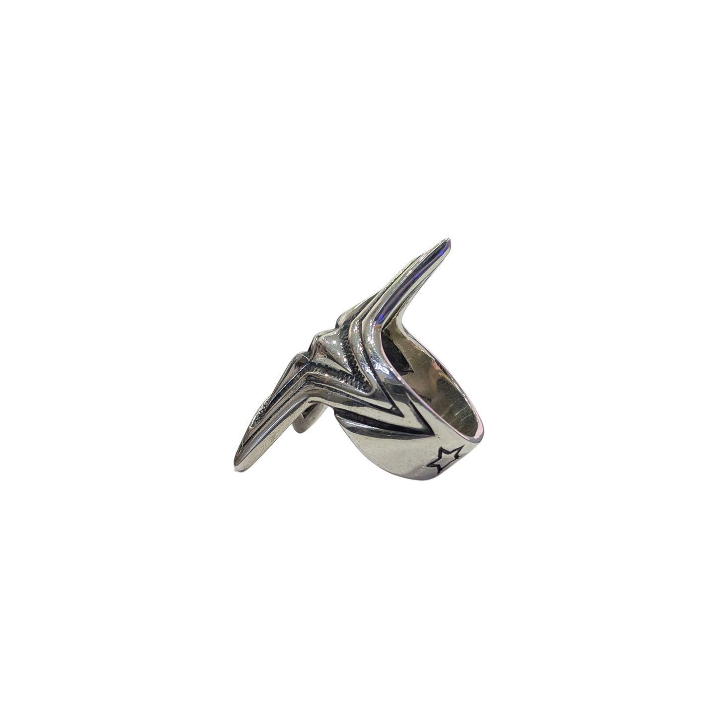 CODY SANDERSON Back Star In Star Ring Silver (SS25)