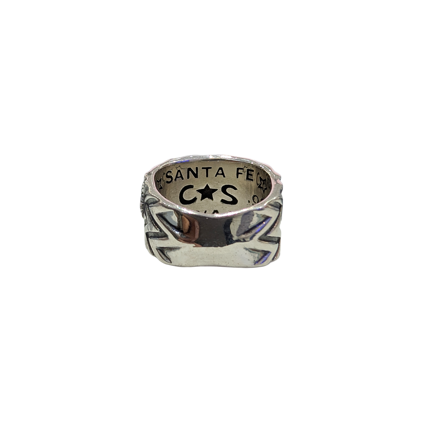 CODY SANDERSON Wave Gear 3 Skinny Star Ring Silver (SS25)