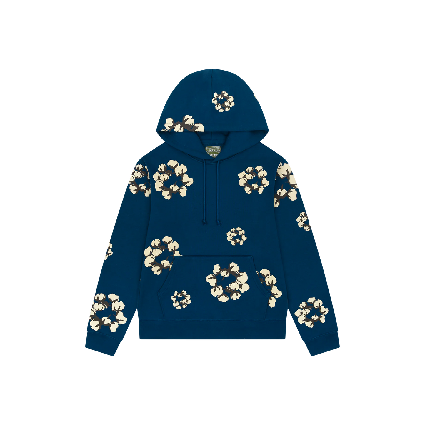 Denim Tears x Cactus Plant Flea Market Tears Wreath Hoodie Navy (FW24)