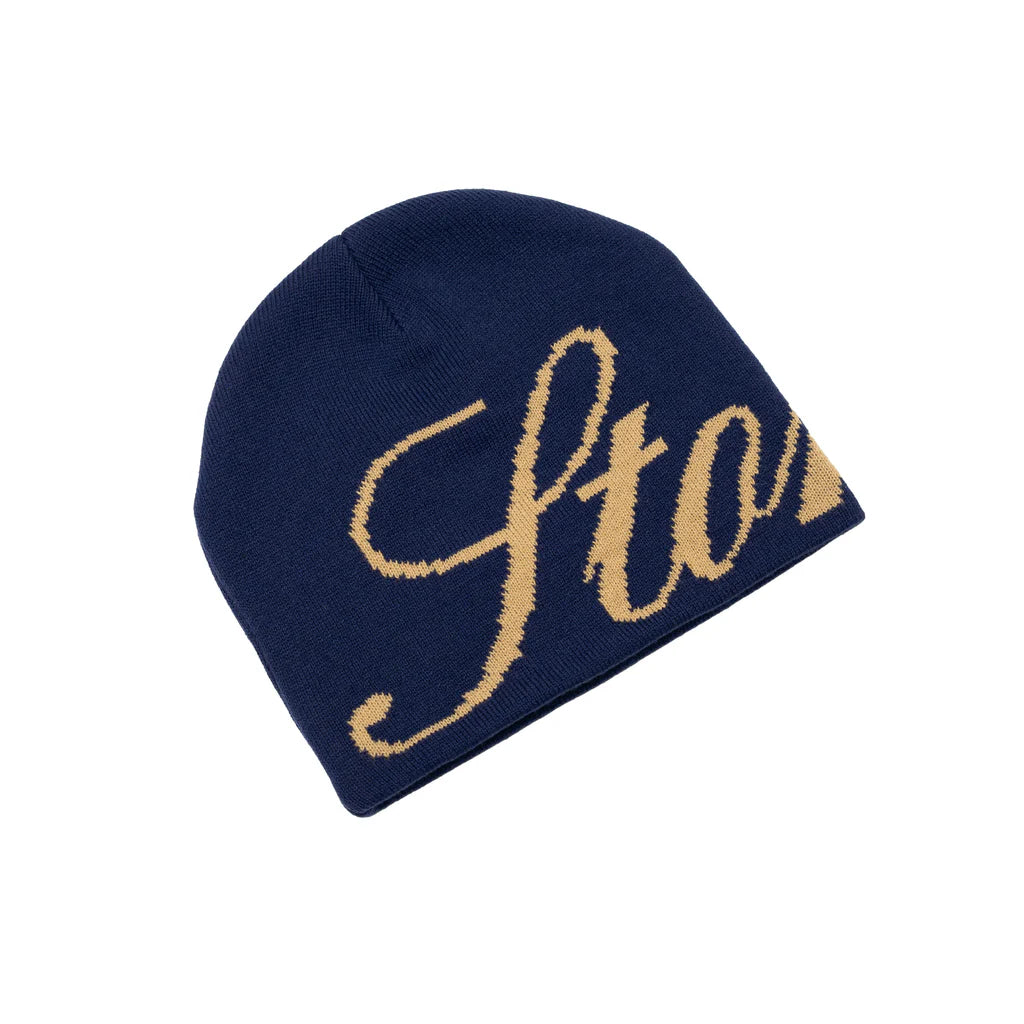 Stoned & Co ® FORCE : Beanie Navy (SS25)