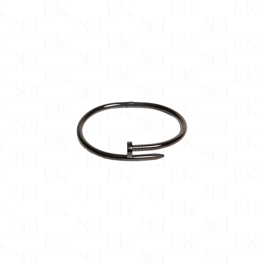 EK Collection Nail Bracelet Black