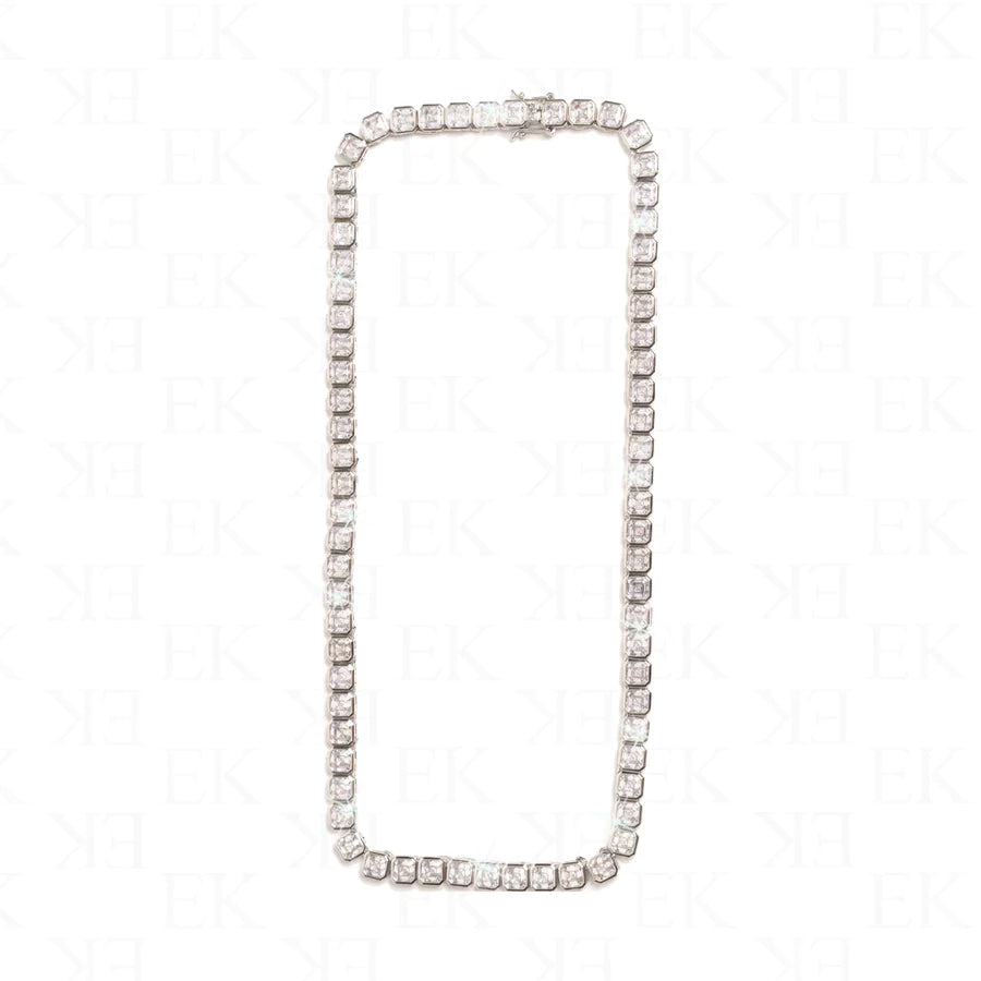 EK Collection Asscher Tenez Chain Silver