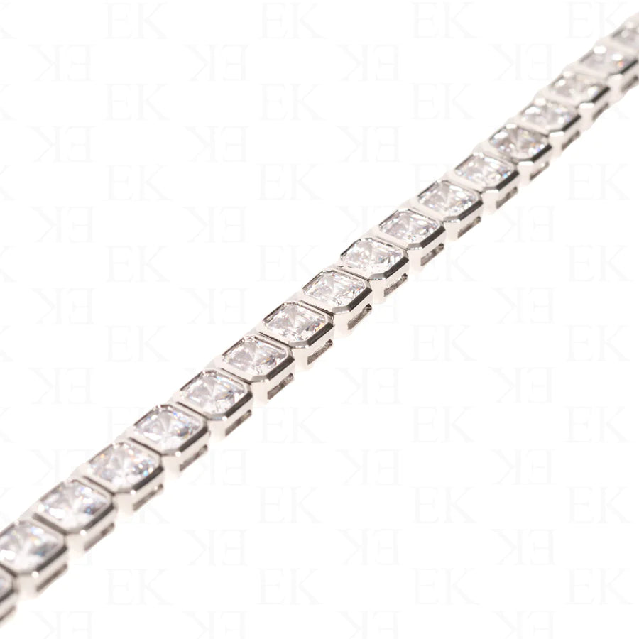 EK Collection Asscher Tenez Chain Silver