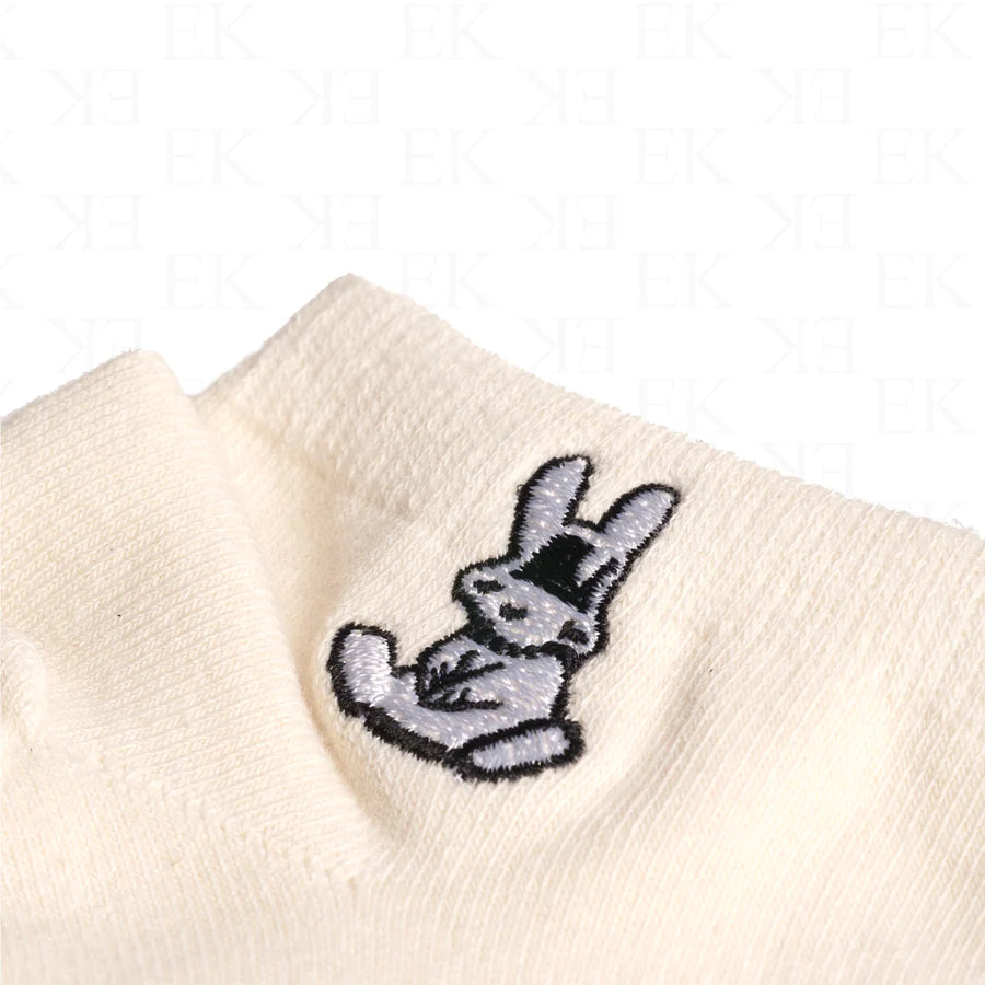 EK Collection Bunny Long Socks Beige