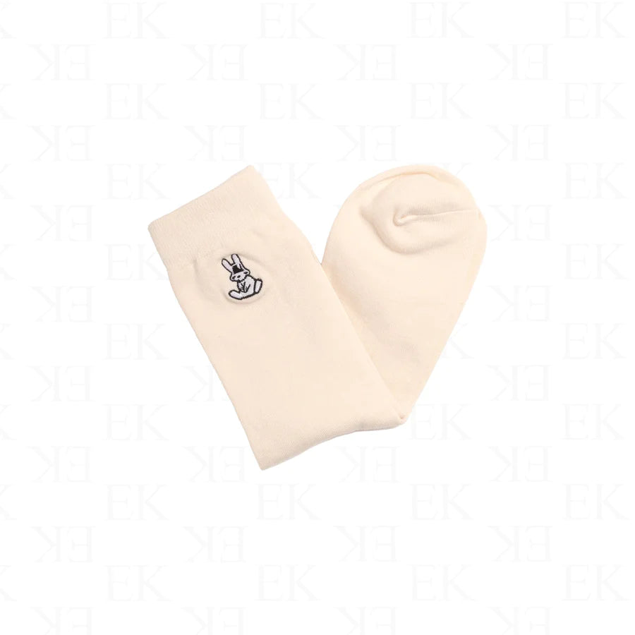 EK Collection Bunny Long Socks Beige