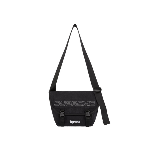 Supreme Denim Messenger Bag Black (FW25)