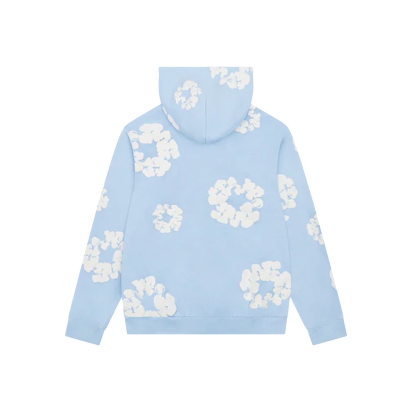 Denim Tears The Cotton Wreath Hoodie Powder Blue (FW24)