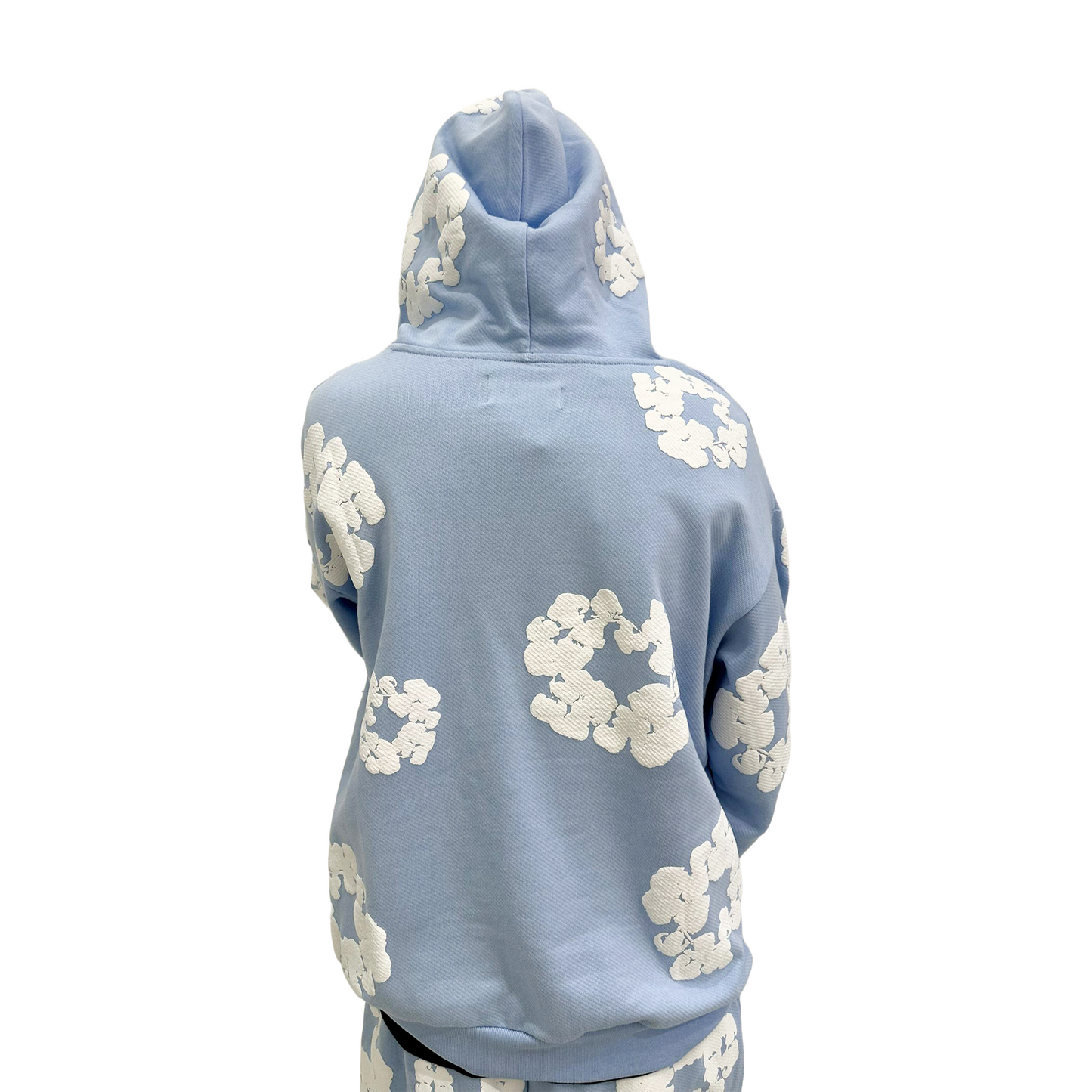 Denim Tears The Cotton Wreath Hoodie Powder Blue (FW24)