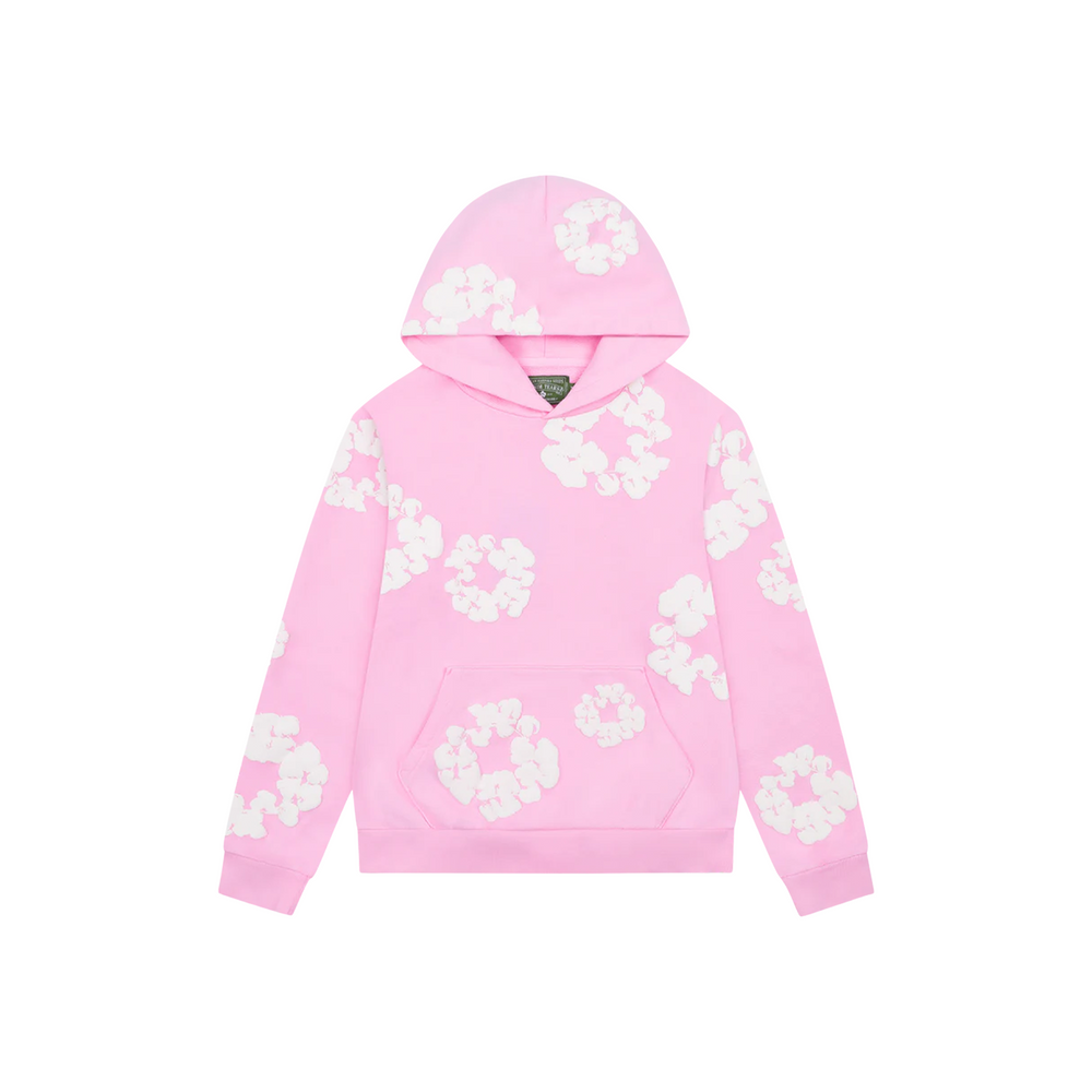 Denim Tears The Cotton Wreath Hoodie Powder Pink (FW24)