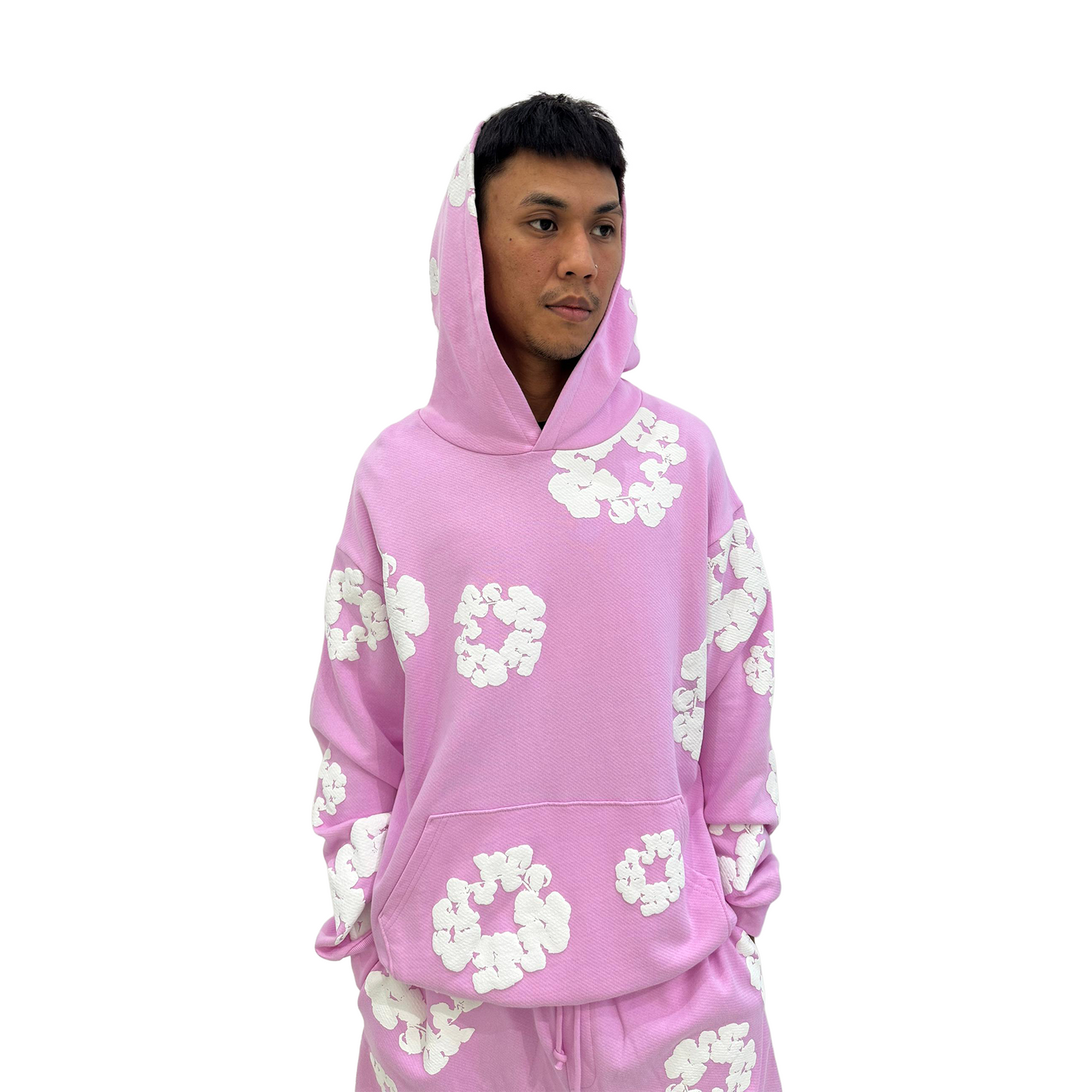 Denim Tears The Cotton Wreath Hoodie Powder Pink (FW24)
