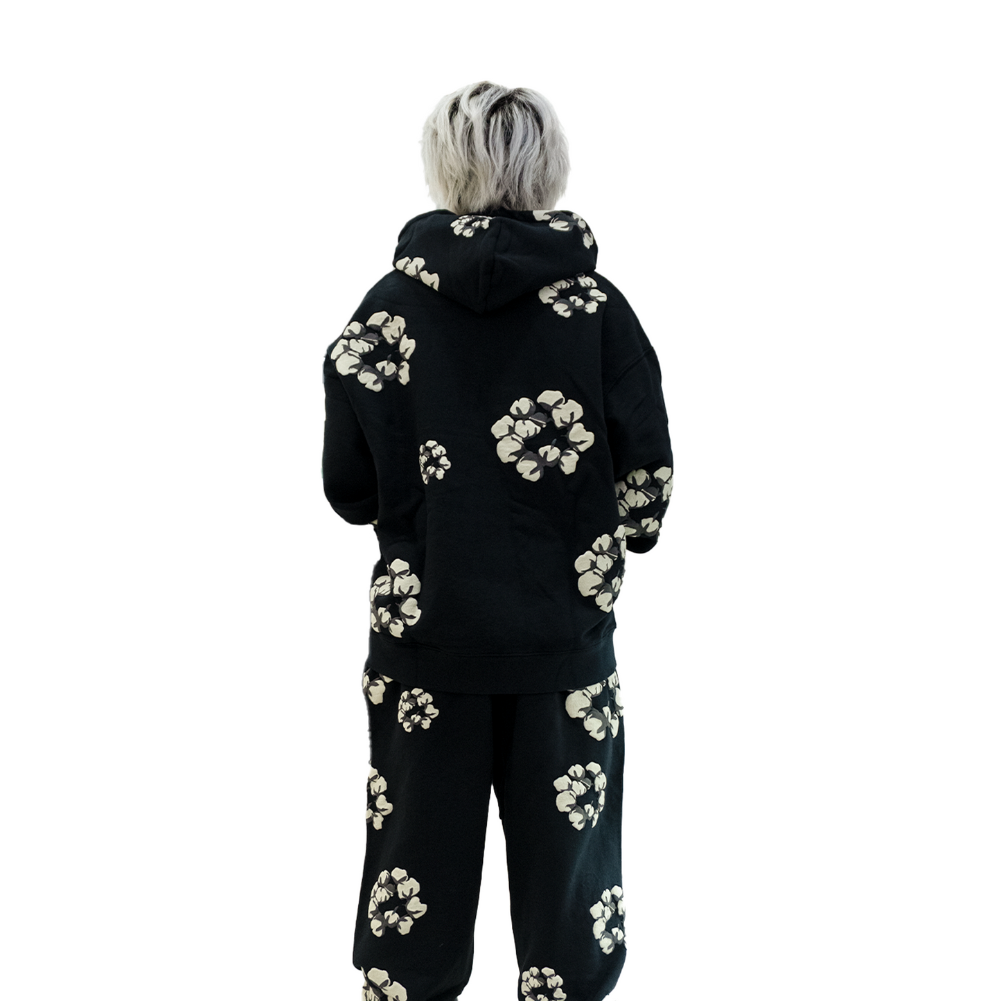 Denim Tears x Cactus Plant Flea Market Tears Wreath Hoodie Black (FW24)