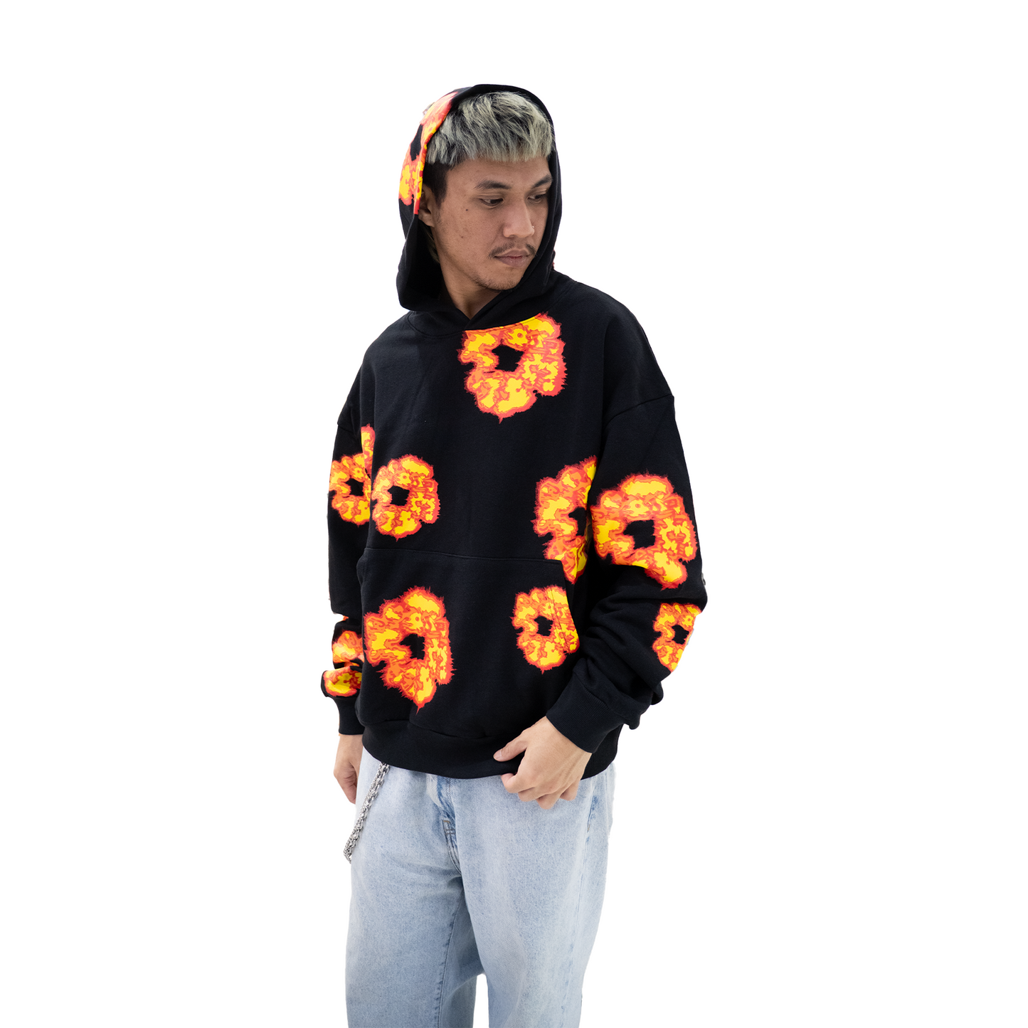 Denim Tears x OFFSET Wreath Hoodie Black (FW23)
