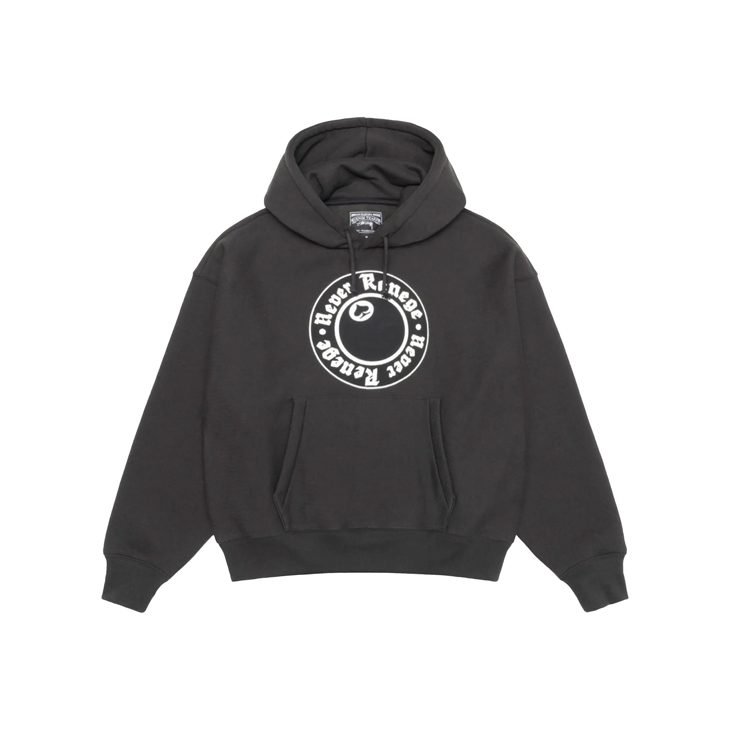 Stüssy x Denim Tears Never Renege Hoodie Black (SS25)