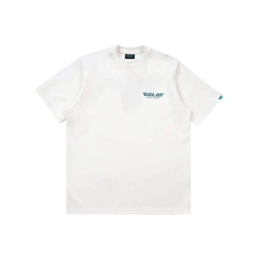 EGLAF Basic Triangle Logo Tee White (SS25)