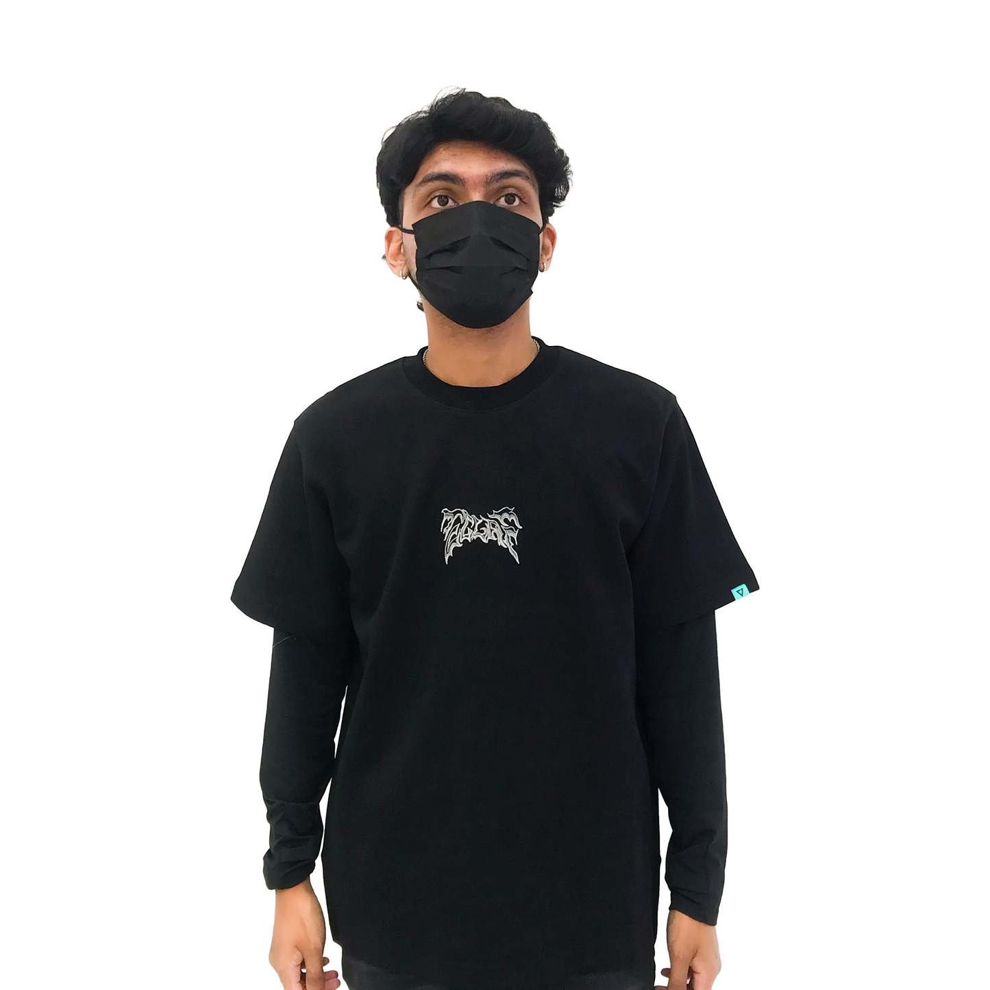 EGLAF Flames Basic Tee Black (SS25)