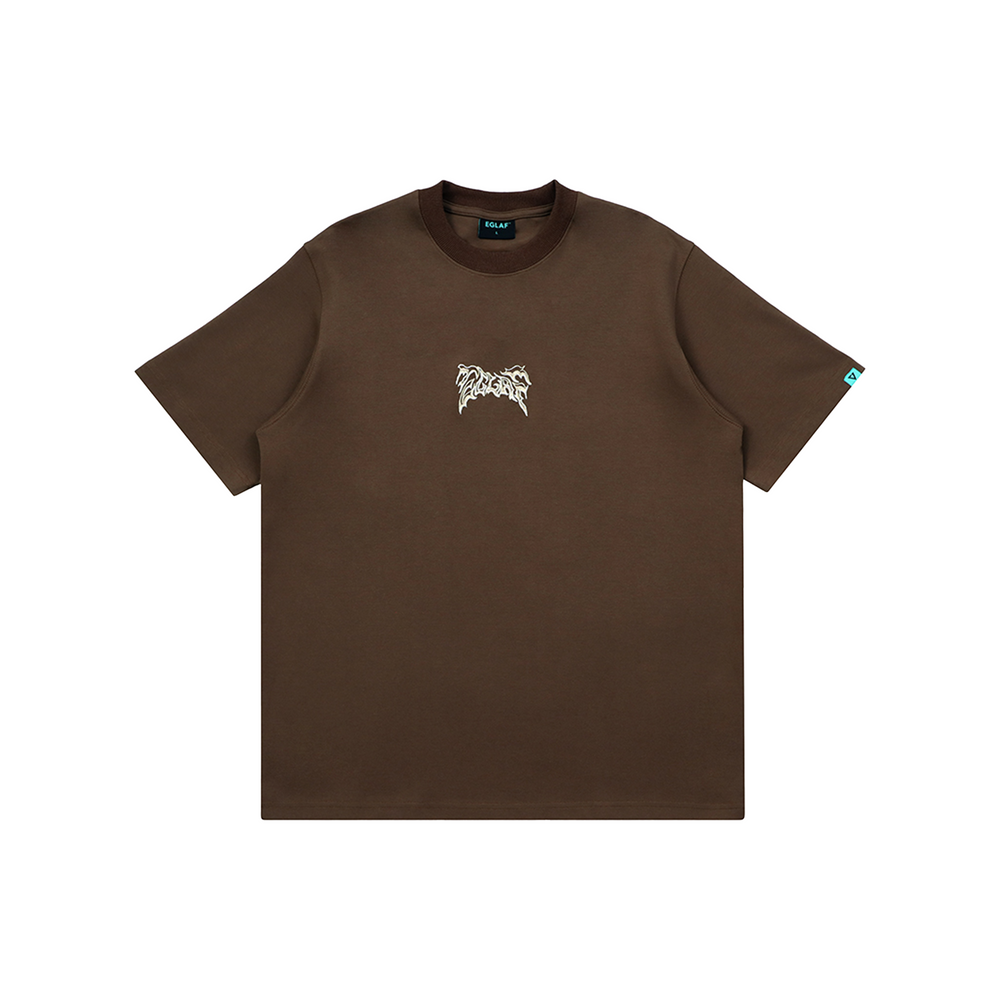 EGLAF Flames Basic Tee Brown (SS25)