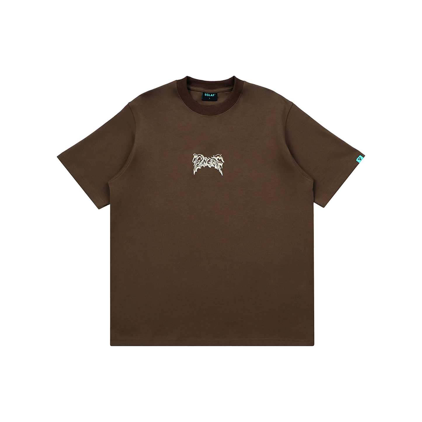 EGLAF Flames Basic Tee Brown (SS25)