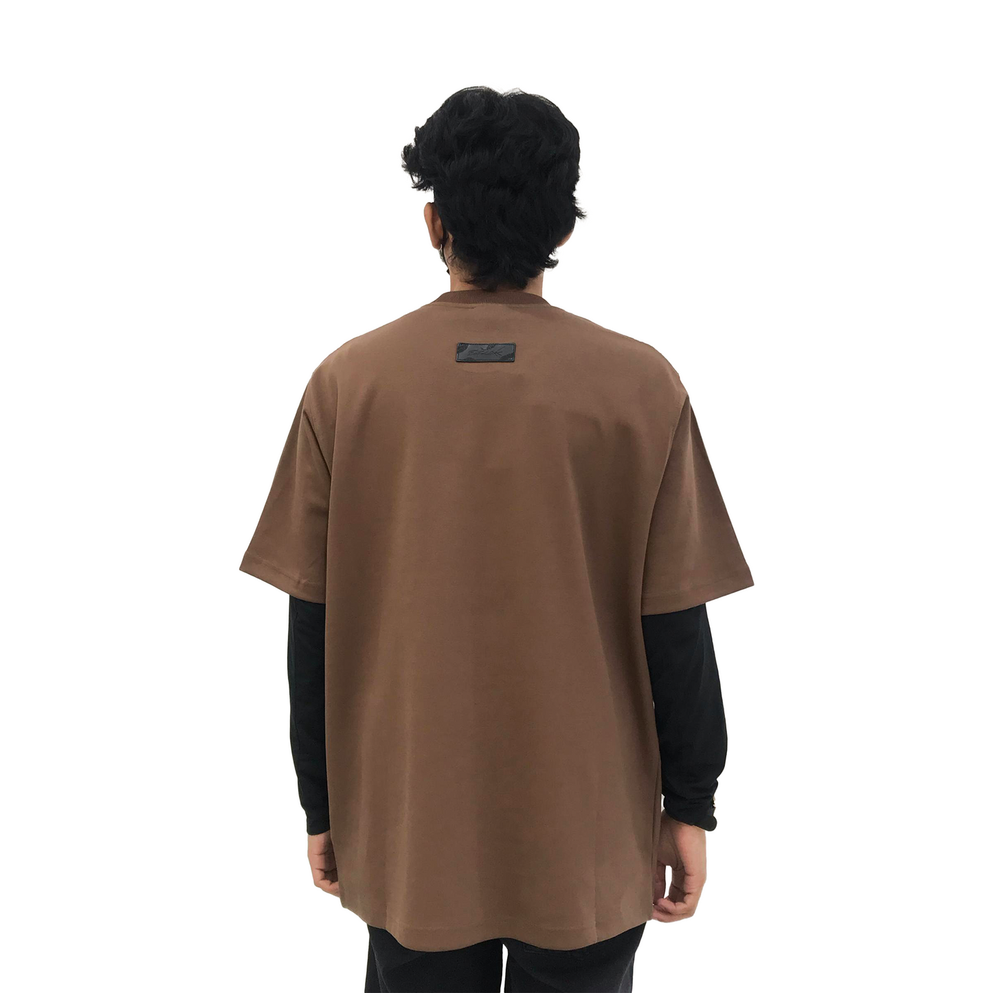 EGLAF Flames Basic Tee Brown (SS25)