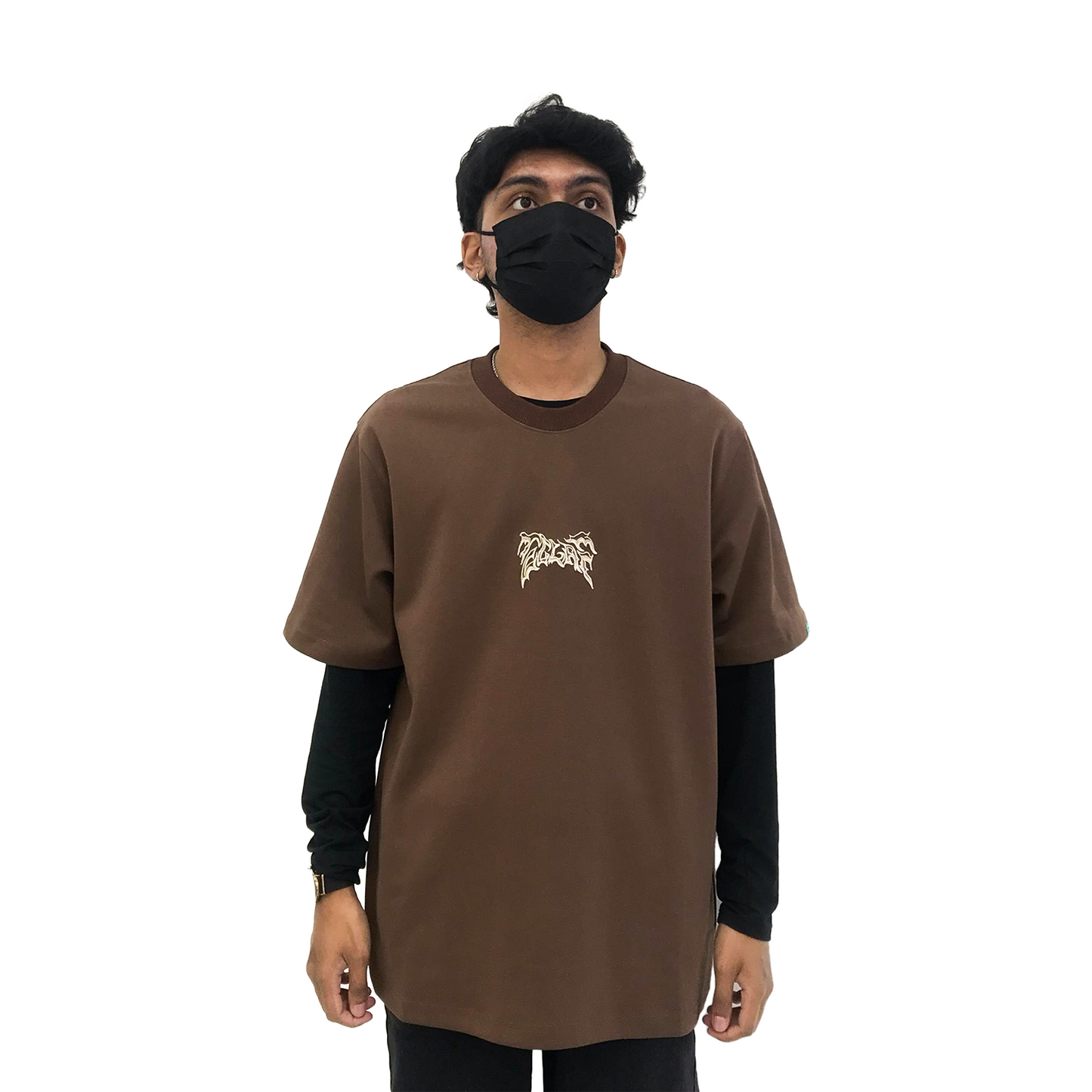 EGLAF Flames Basic Tee Brown (SS25)