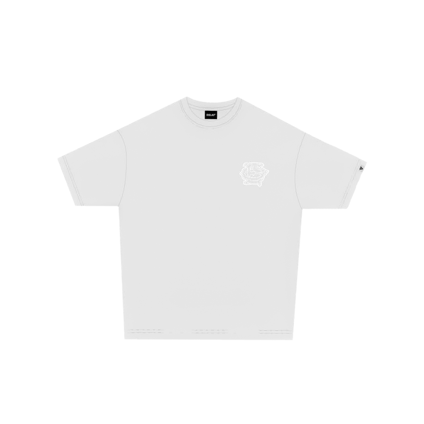EGLAF Sculpta EG Logo Tee White (SS25)