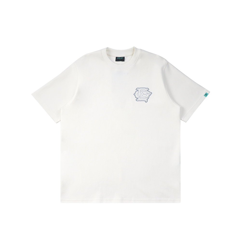 EGLAF Sculpta EG Logo Tee White (SS25)